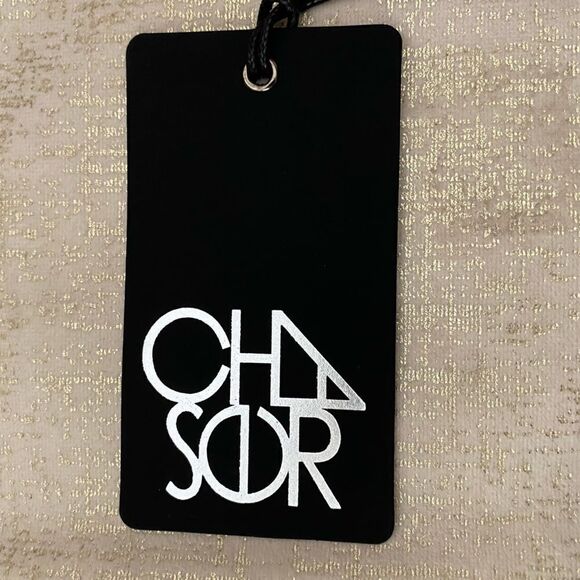 Chaser x Revolve Silk Like Flow Wide Leg Green Stripe Pants. Size Medium. NWT - Picture 4 of 4